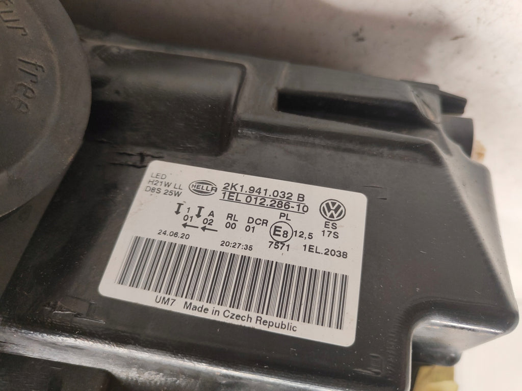 Frontscheinwerfer VW Caddy 2K1941032B 1EL012286-10 LED Rechts Headlight SCH8437406494vb