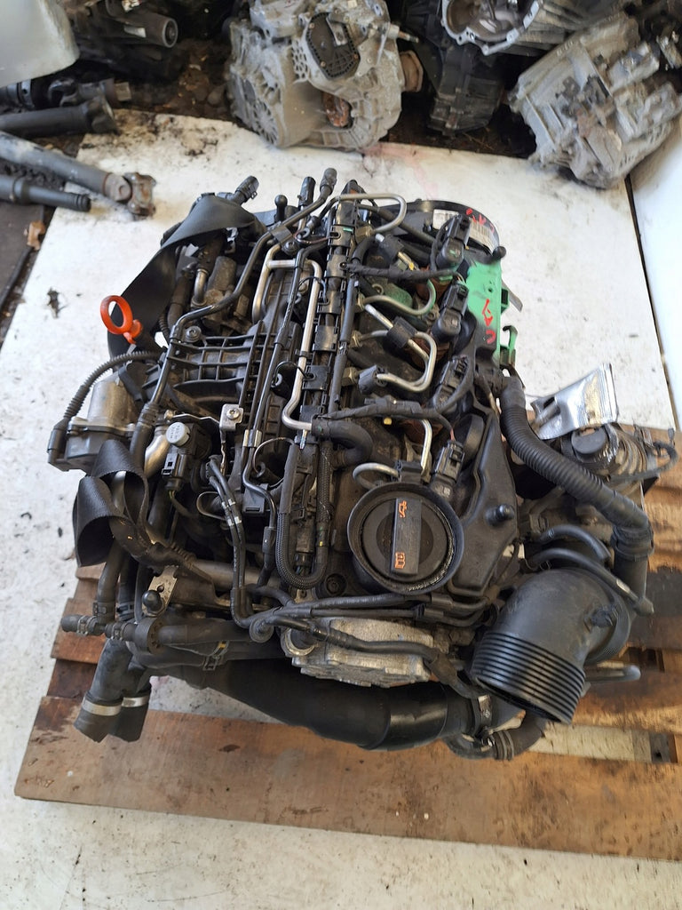 Motor Audi Seat Skoda VW CAY 1.6 TDI 105PS 207TKm Diesel Engine Komplett