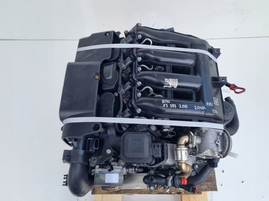 Motor BMW X3 E83 M47D20 2.0 150PS 110kW 140TKm 2003 Diesel Engine Unkomplett