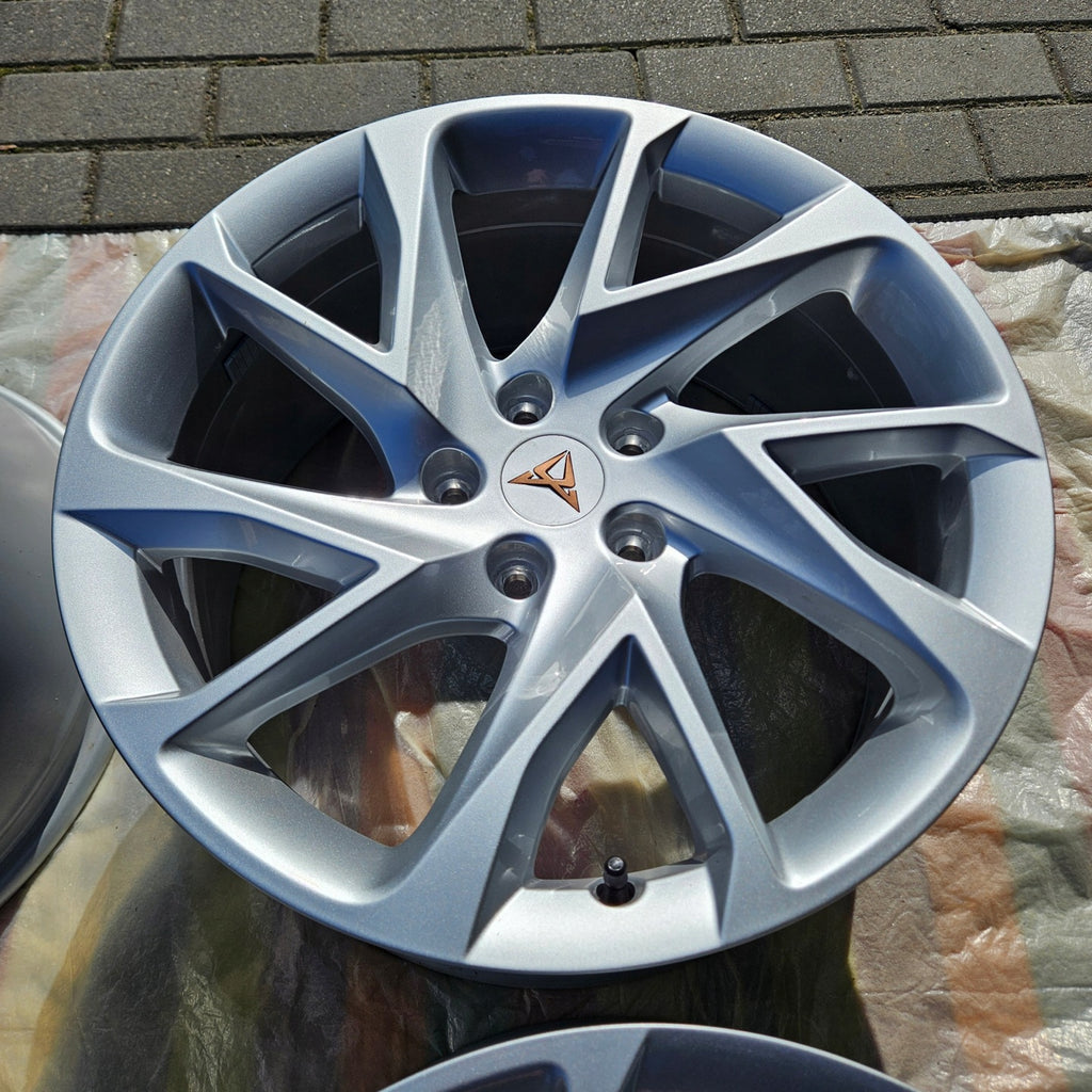 4x Alufelge 18 Zoll 8.0" 5x112 40ET Glanz Silber 5FF601025C Cupra Formentor Leon FEL4364982218yr