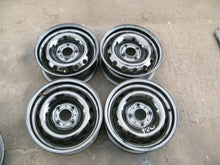 Load image into Gallery viewer, 4x Alufelge 14 Zoll 5.5" 4x108 24ET Graphit Citroën Berlingo Partner Rim Wheel FEL3742091054gy