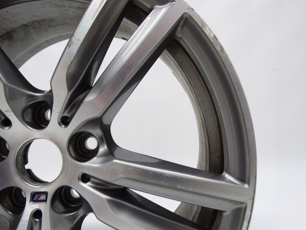 1x Alufelge 18 Zoll 8.0" 5x112 57ET Glanz Grau 7848602 BMW 2 F45 F46 Mg FEL7532997101si