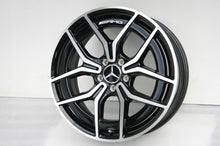 Load image into Gallery viewer, 4x Alufelge 19 Zoll 8.0" 5x112 43ET Glanz Schwarz A2134016500 Mercedes-Benz W213 FEL1845855098bf