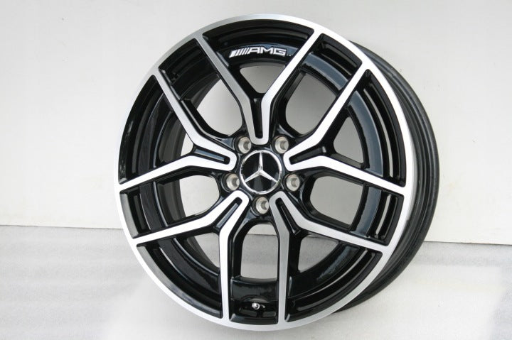 4x Alufelge 19 Zoll 8.0" 5x112 43ET Glanz Schwarz A2134016500 Mercedes-Benz W213 FEL1845855098bf