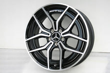 Load image into Gallery viewer, 4x Alufelge 19 Zoll 8.0" 5x112 43ET Glanz Schwarz A2134016500 Mercedes-Benz W213 FEL1845855098bf