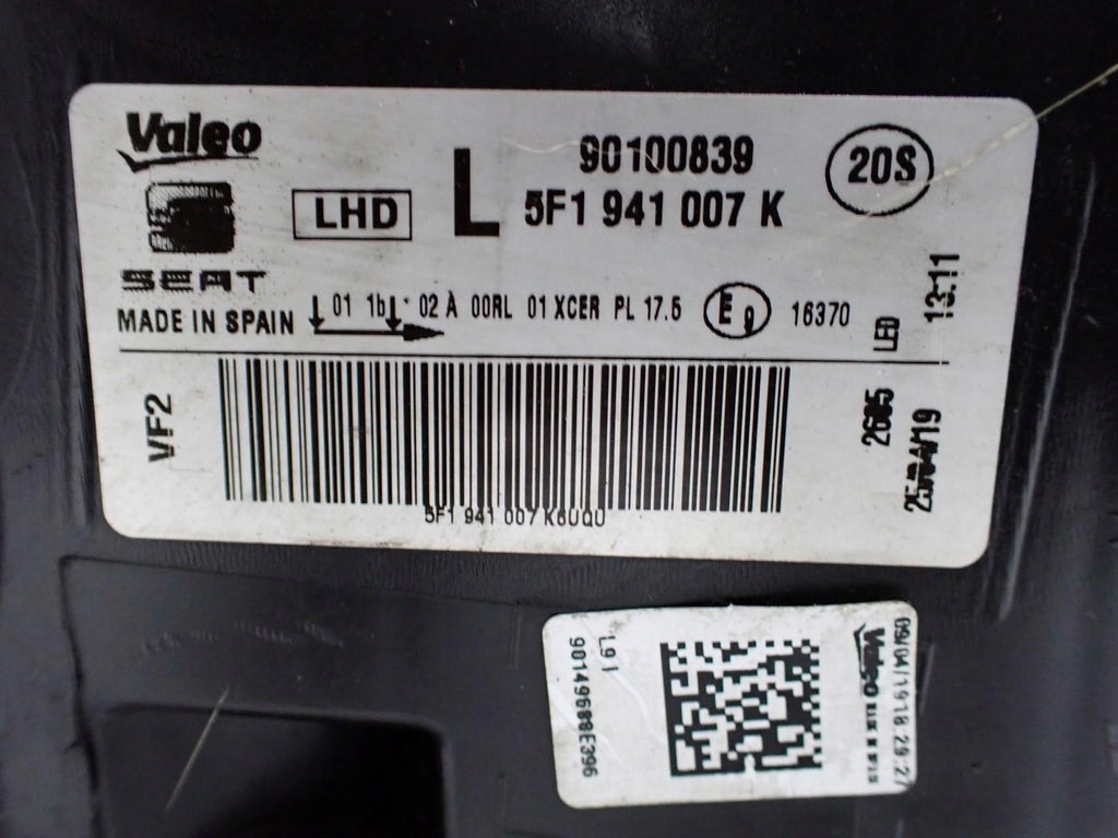 Frontscheinwerfer Seat Leon 5F1941007K LED Links Scheinwerfer Headlight SCH4709149805gf