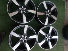 Load image into Gallery viewer, 4x Alufelge 20 Zoll 8.5" 5x112 43ET Glanz Schwarz 4K0601025AD Audi Rim Wheel FEL5064712195uy