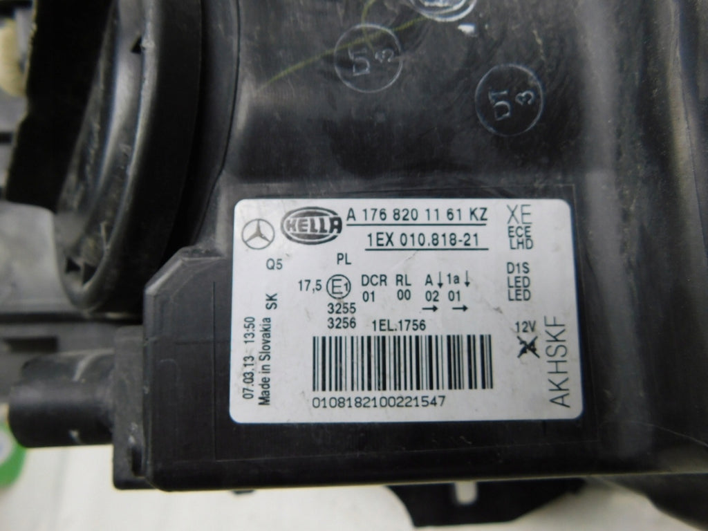 Frontscheinwerfer Mercedes-Benz W176 A1768201161 Xenon Links Headlight SCH8808381802fg
