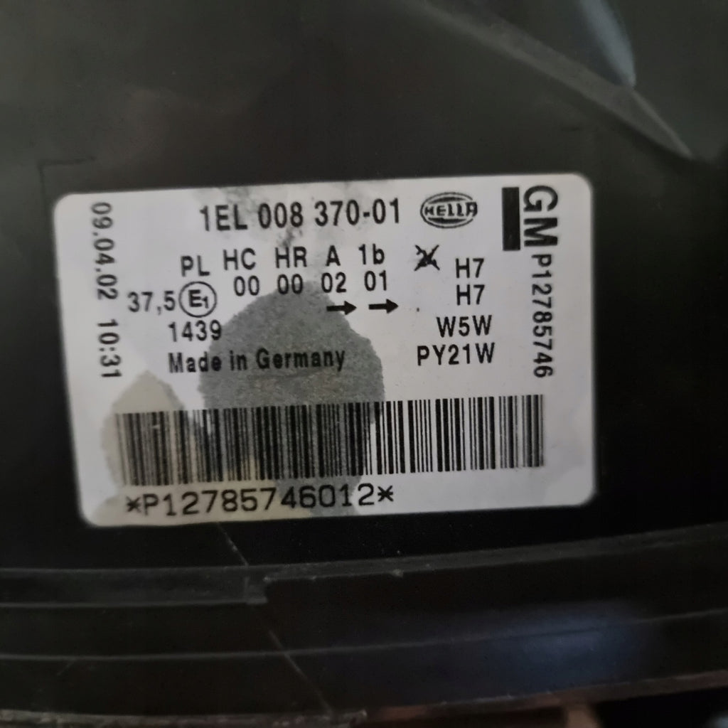 Frontscheinwerfer Saab 9-3 1EL008370-01 Links Scheinwerfer Headlight