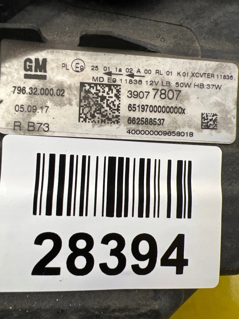 Frontscheinwerfer Opel Astra K 39077807 LED Rechts Scheinwerfer Headlight SCH3411376703gp