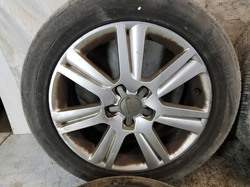 4x Alufelge 17 Zoll 7.5" 5x112 45ET Glanz Silber 8K0601025B Audi A4 B8 Rim Wheel FEL3172836620sc