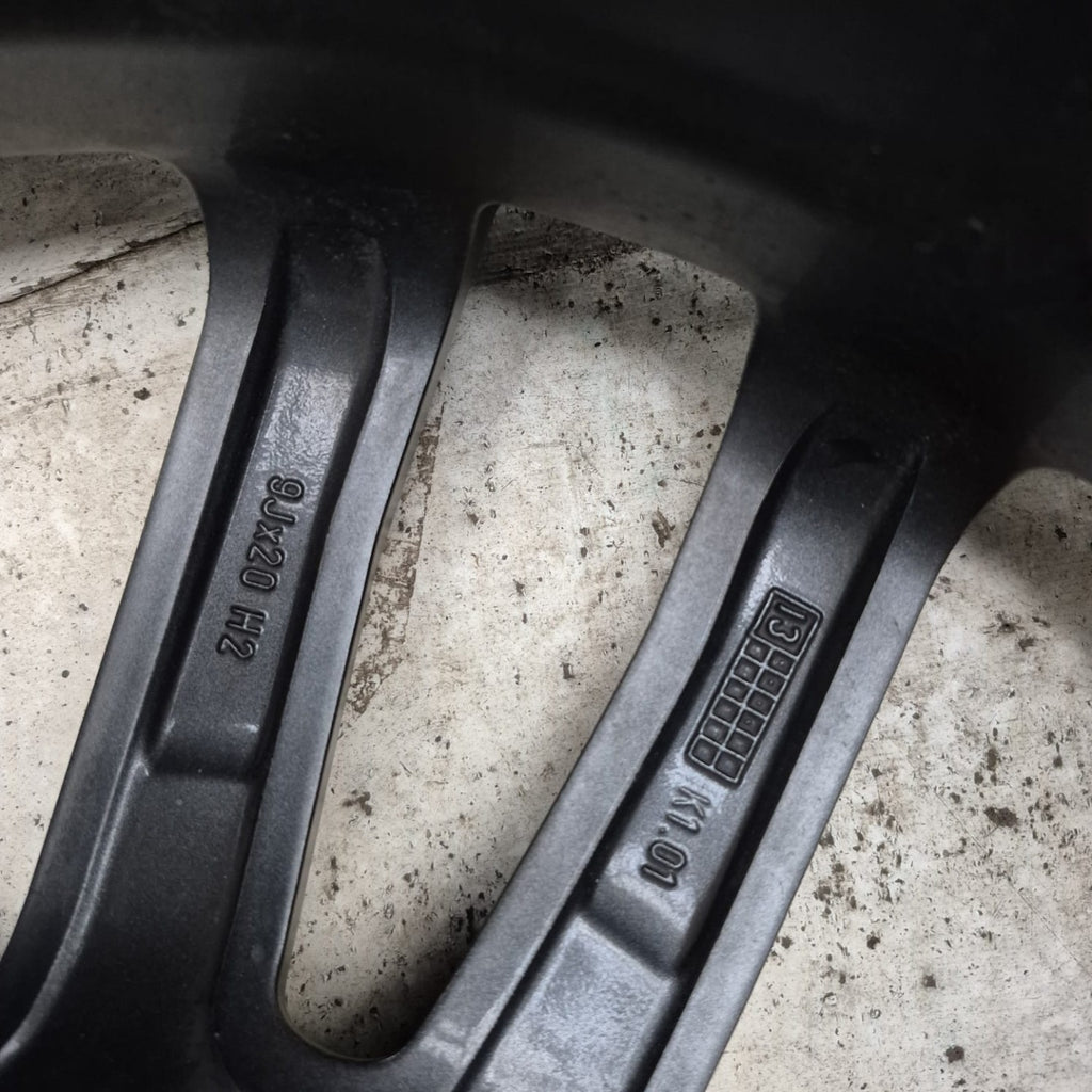 1x Alufelge 20 Zoll 9.0" 5x112 Zum Streichen KBA50285 Rim Wheel FEL2484351501wq