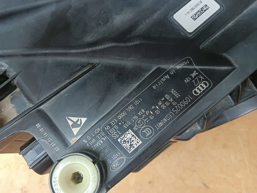 Frontscheinwerfer Audi Q3 83A941034 Full LED Ein Satz Scheinwerfer Headlight SCH8757326228ey