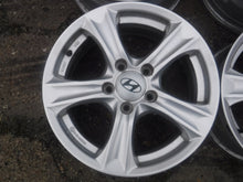 Laden Sie das Bild in den Galerie-Viewer, 4x Alufelge 16 Zoll 6.5" 5x114.3 45ET Glanz Silber 65645114 Rim Wheel FEL6552621192bu
