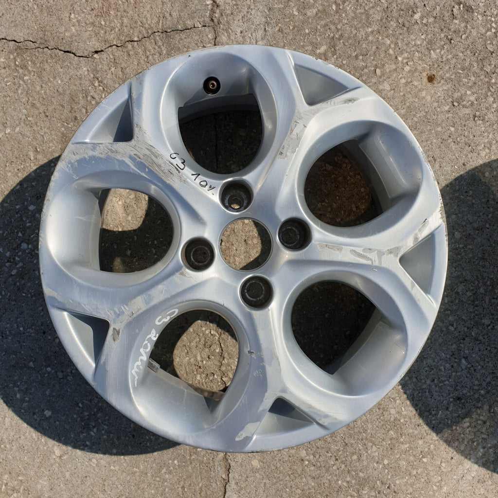 1x Alufelge 16 Zoll 6.0" 4x108 22ET Glanz Silber 9687753077 Citroën Rim Wheel FEL5319187469dh