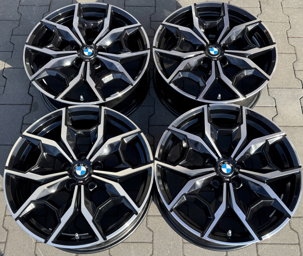 4x Alufelge 19 Zoll 7.5" 5x112 32ET Glanz Schwarz 7916263 BMW X3 G01 G02 Ix3 G08 FEL4529131939qj