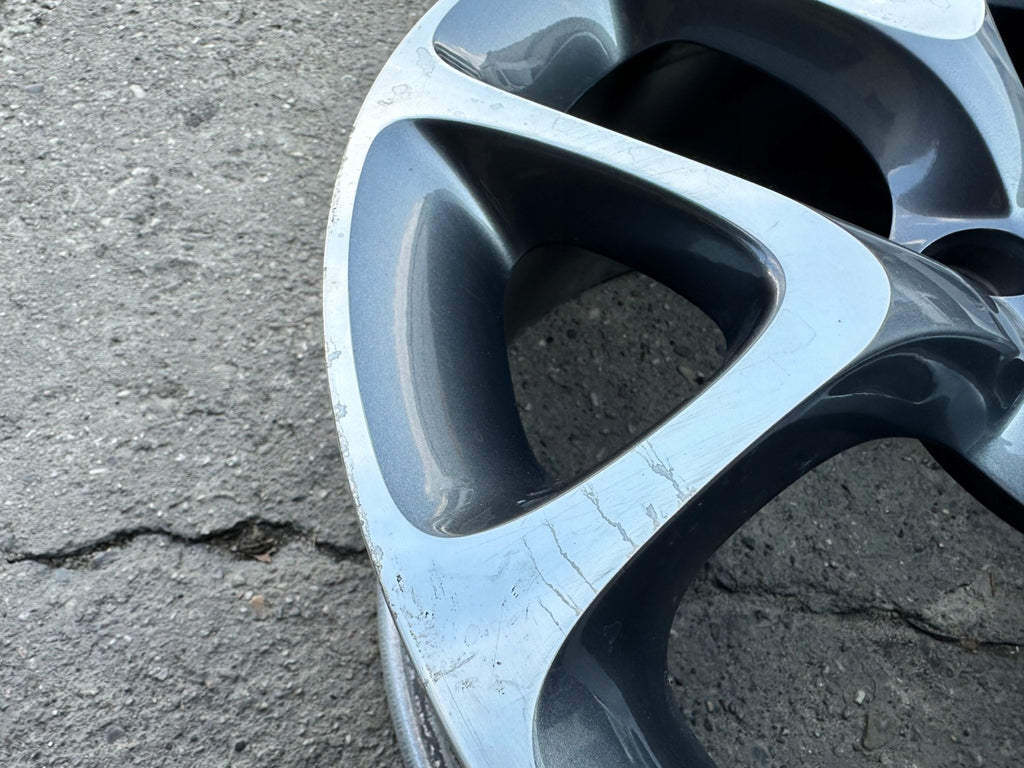 1x Alufelge 18 Zoll 7.5" 5x110 47ET Glanz Schwarz 13338853 Opel Rim Wheel FEL8803993843hr
