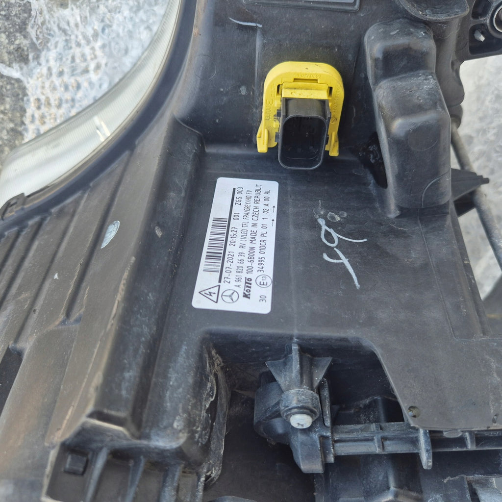 Frontscheinwerfer Mercedes-Benz A9618206639 Xenon Links Scheinwerfer Headlight SCH3467666298mr