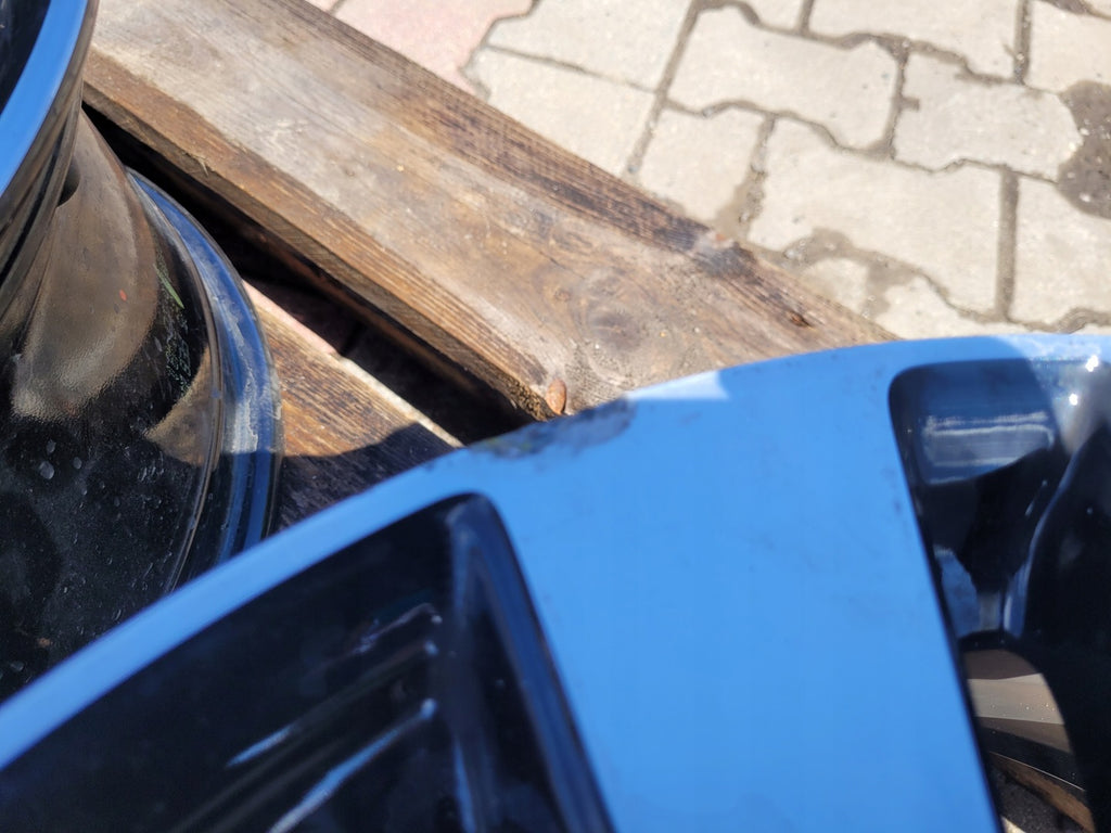 2x Alufelge 18 Zoll 7.5" 5x108 49ET Glanz Schwarz YP00063880 Opel Grandland X