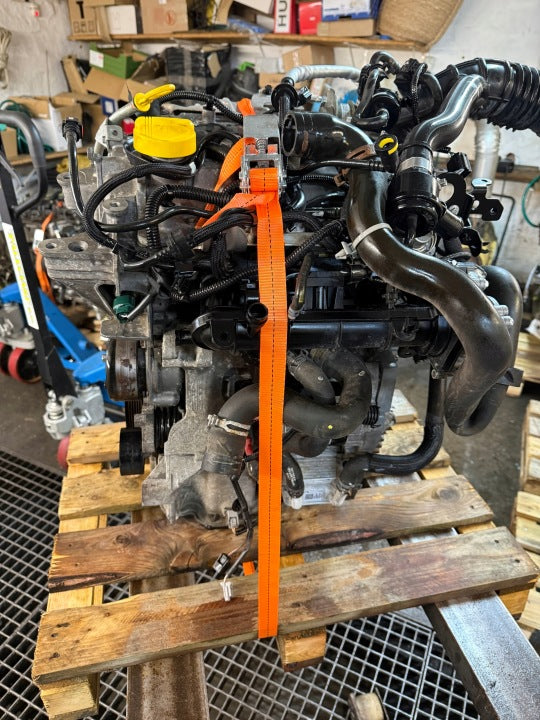 Motor Dacia Renault I H4B400 0.9 TCE 90PS 66kW 80TKm Benzin Engine Komplett MOT3173102790aw