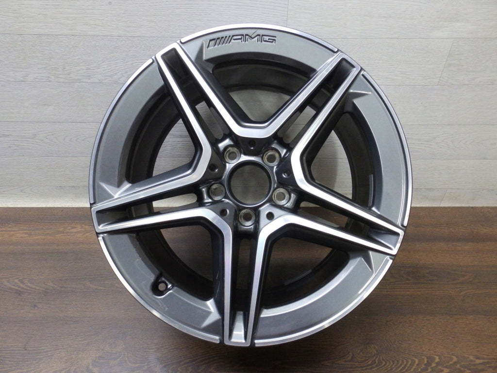 1x Alufelge 18 Zoll 9.0" 5x112 49ET A2134016400 Mercedes-Benz Amg Rim Wheel FEL2045130052su