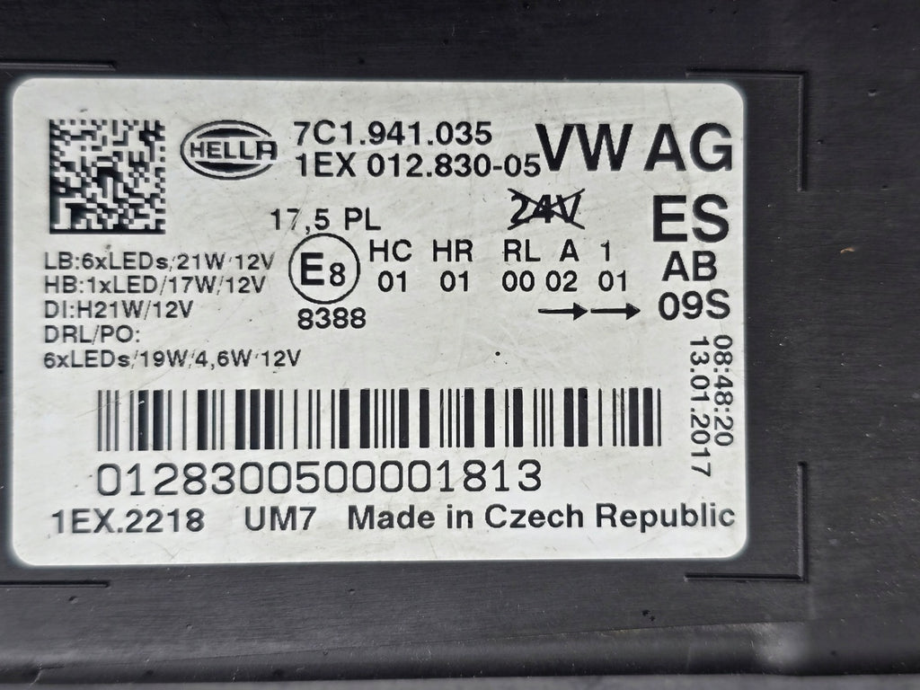 Frontscheinwerfer VW Crafter 7C1941035 Links Scheinwerfer Headlight SCH9528905659dn
