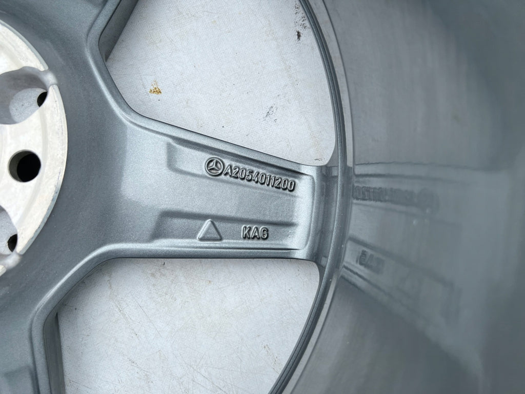 1x Alufelge 18 Zoll 8.5" 5x112 49ET A2054011200 Mercedes-Benz Amg Rim Wheel FEL4464924326ln
