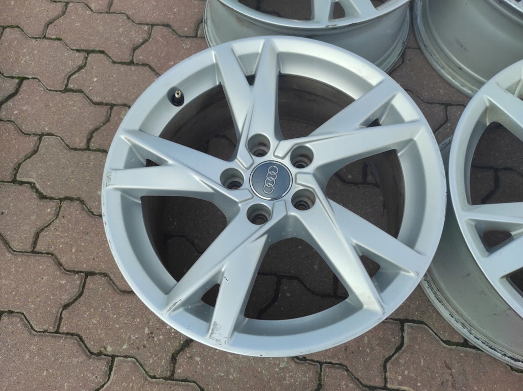 4x Alufelge 17 Zoll 7.5" 5x112 38ET Glanz Schwarz 8W0601025K Audi A4 Rim Wheel FEL9666185149en