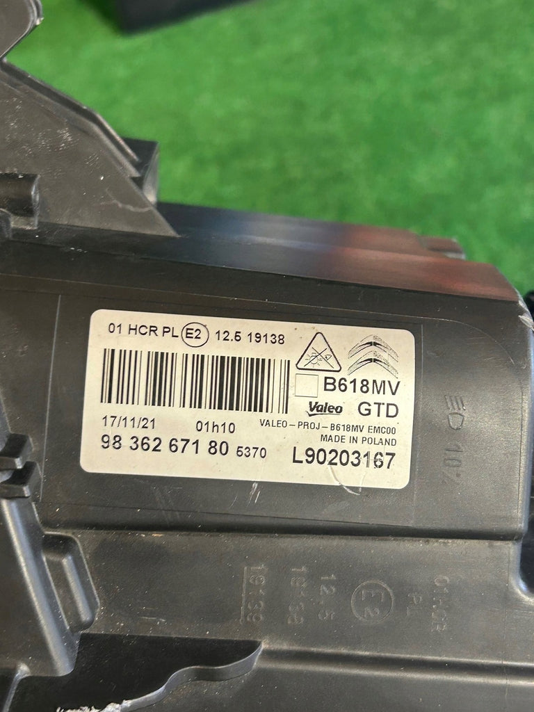 Frontscheinwerfer Citroën C3 III 12519138 L90203167 9836267180 Full LED Links SCH9202892233vq