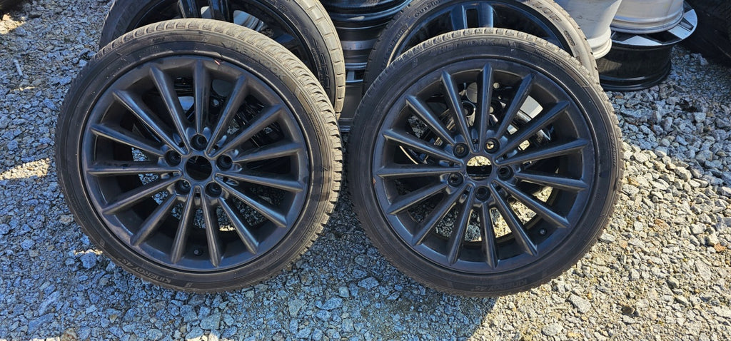 1x Alufelge 17 Zoll 7.0" 5x112 54ET Glanz Schwarz 6889636 Mini F57 F56 F55 FEL1792442697fc
