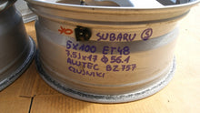Laden Sie das Bild in den Galerie-Viewer, 4x Alufelge 17 Zoll 7.5" 5x100 Subaru Rim Wheel FEL5019336610kc