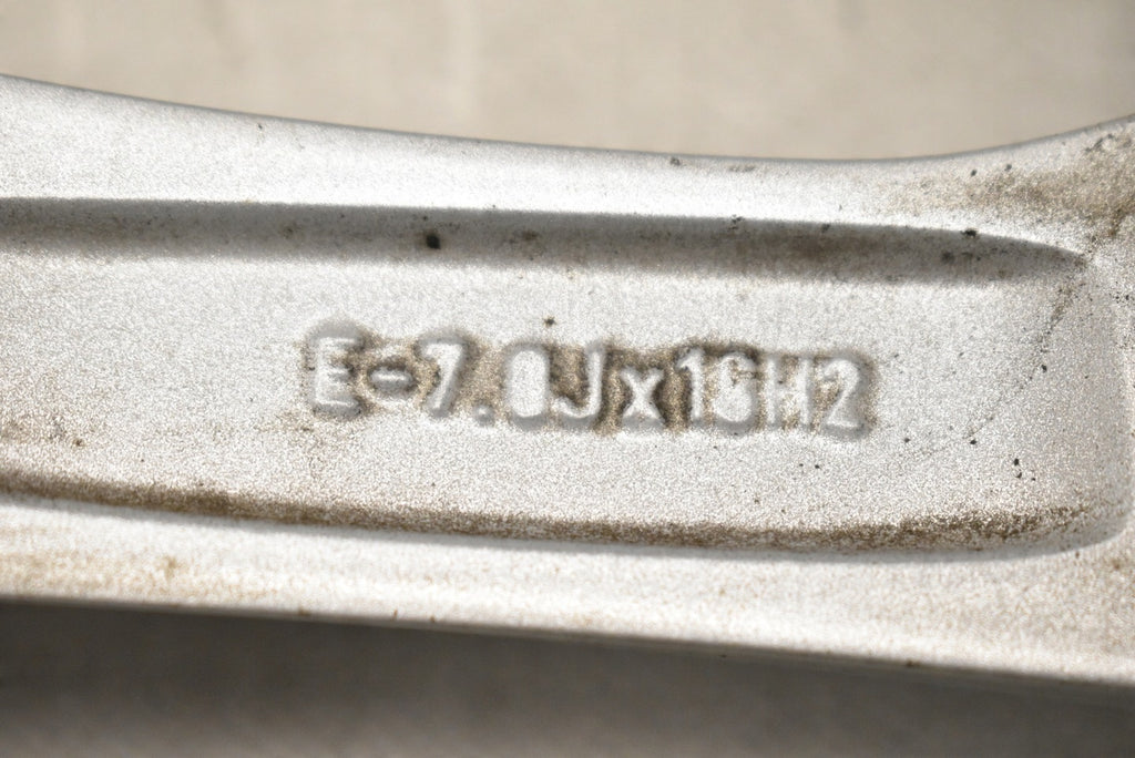 4x Alufelge 18 Zoll 7.0" 5x112 43ET Glanz Silber 8U0601025R Audi Q3 Rim Wheel