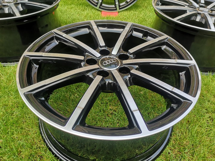 4x Alufelge 19 Zoll 8.5" 5x112 43ET Glanz Schwarz 4G9601025J Audi A6 Allroad C7 FEL1741051230gf
