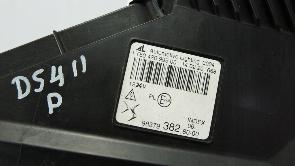 Frontscheinwerfer Citroën Ds4 9837938280 Rechts Scheinwerfer Headlight