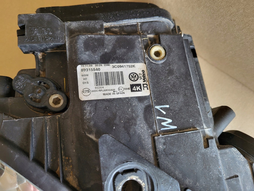 Frontscheinwerfer VW Passat 3C0941752K Xenon Rechts Scheinwerfer Headlight SCH9553894568ls