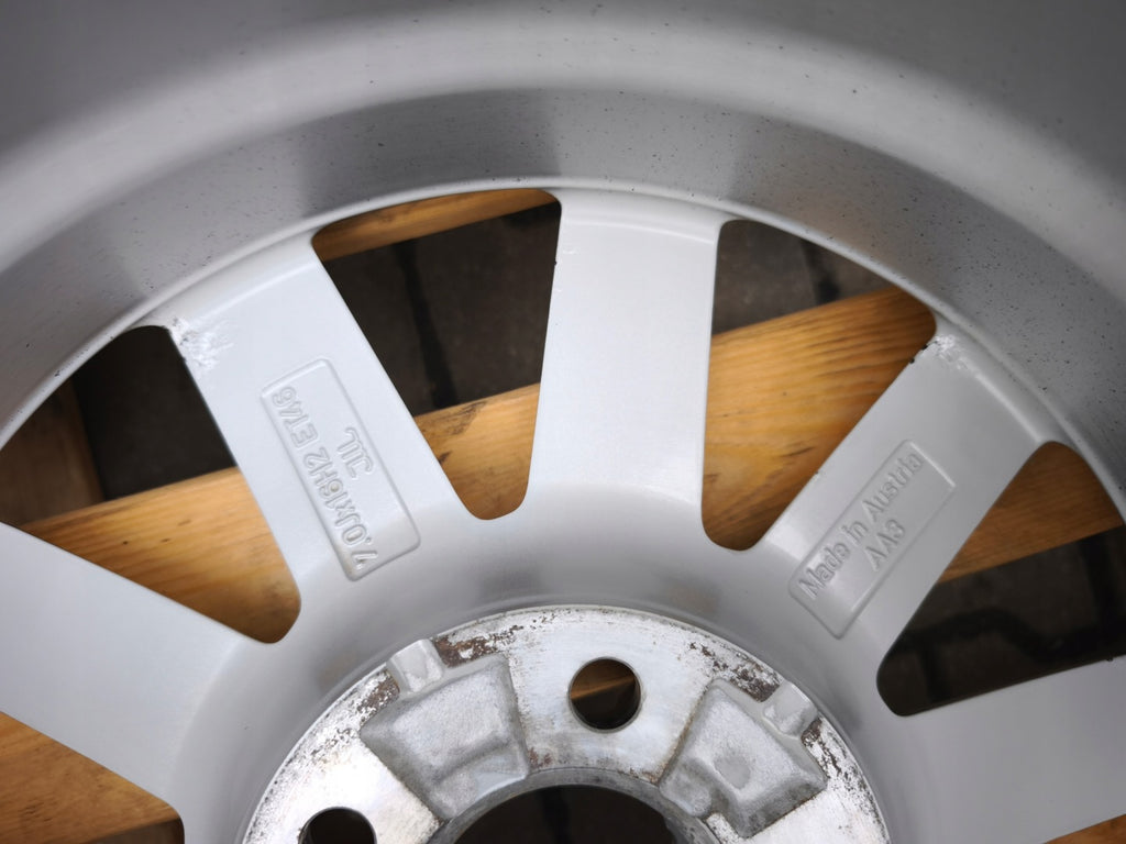 1x Alufelge 16 Zoll 7.0" 5x112 46ET Glanz Silber 8K0601025BD Audi A4 B8 FEL6554515955gm