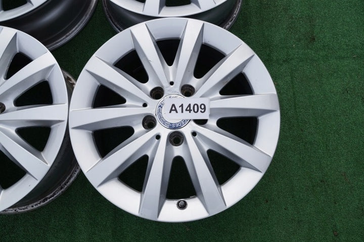 4x Alufelge 16 Zoll 6.5" 5x112 49ET 2464010500 Mercedes-Benz W246 Rim Wheel FEL3850755682we