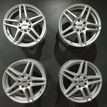 Load image into Gallery viewer, 4x Alufelge 17 Zoll 7.0" 5x112 44 5ET Glanz Silber KBA50255 Mercedes-Benz W206 FEL7168503267xk
