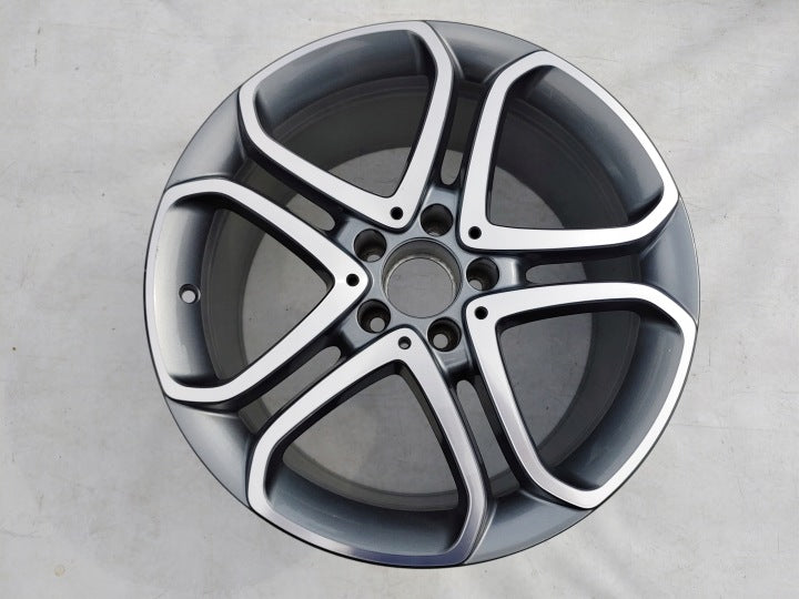 1x Alufelge 18 Zoll 9.5" 5x112 48ET Glanz Graphit A2184012402 Mercedes-Benz Cls FEL2469749508hc