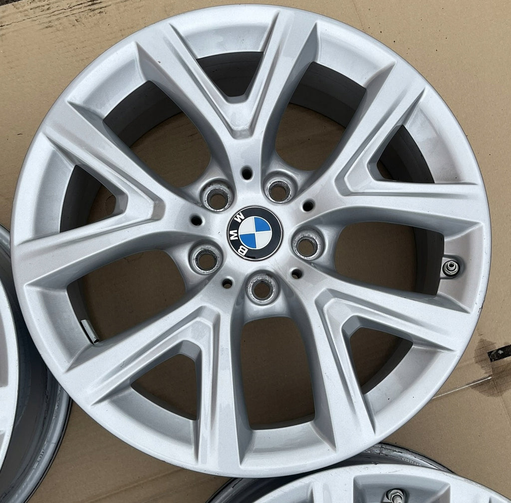 4x Alufelge 17 Zoll 6.5" 5x112 39ET Glanz Silber 6856076 BMW X1 F48 Rim Wheel FEL1732835739rq