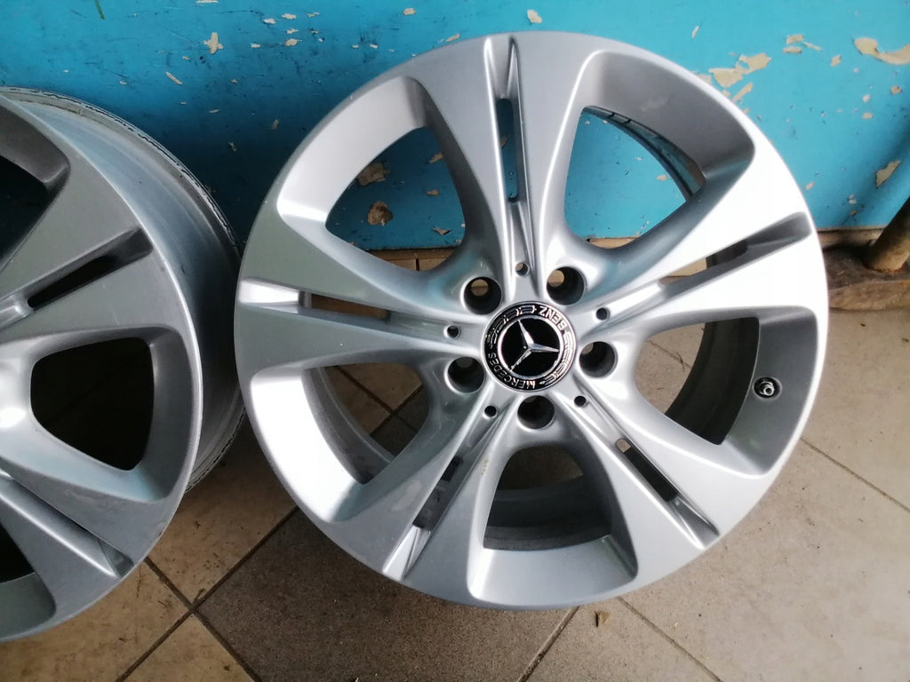 4x Alufelge 17 Zoll 7.0" 5x112 48 5ET A2054014300 Mercedes-Benz W204 Rim Wheel FEL4728807447cw