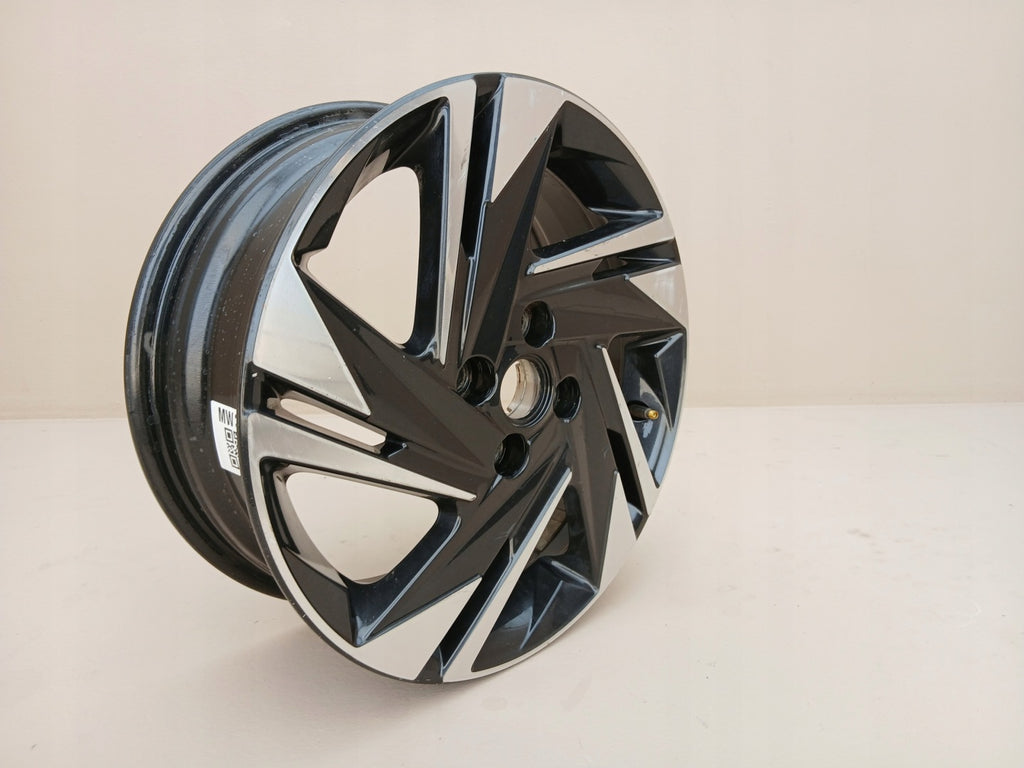 1x Alufelge 16 Zoll 6.0" 4x100 50ET Glanz 52910Q0200 Hyundai Bayon Rim Wheel FEL5745382971vw