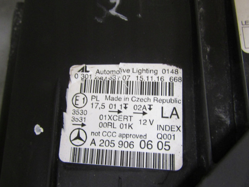 Frontscheinwerfer Mercedes-Benz W205 A2059060605 LED Links Headlight SCH3227654444zv