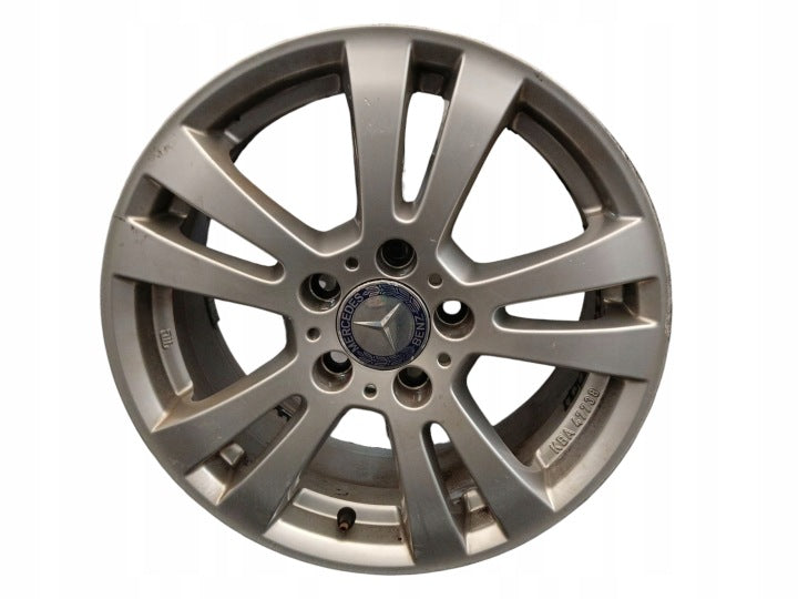 4x Alufelge 16 Zoll 7.0" 5x112 Silber LK112M8 Mercedes-Benz W204 W203 Rim Wheel FEL5893039433rn