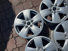 Load image into Gallery viewer, 4x Alufelge 16 Zoll 7.0" 5x112 52ET Glanz Silber 6856043 Mini Rim Wheel FEL5970954084bt