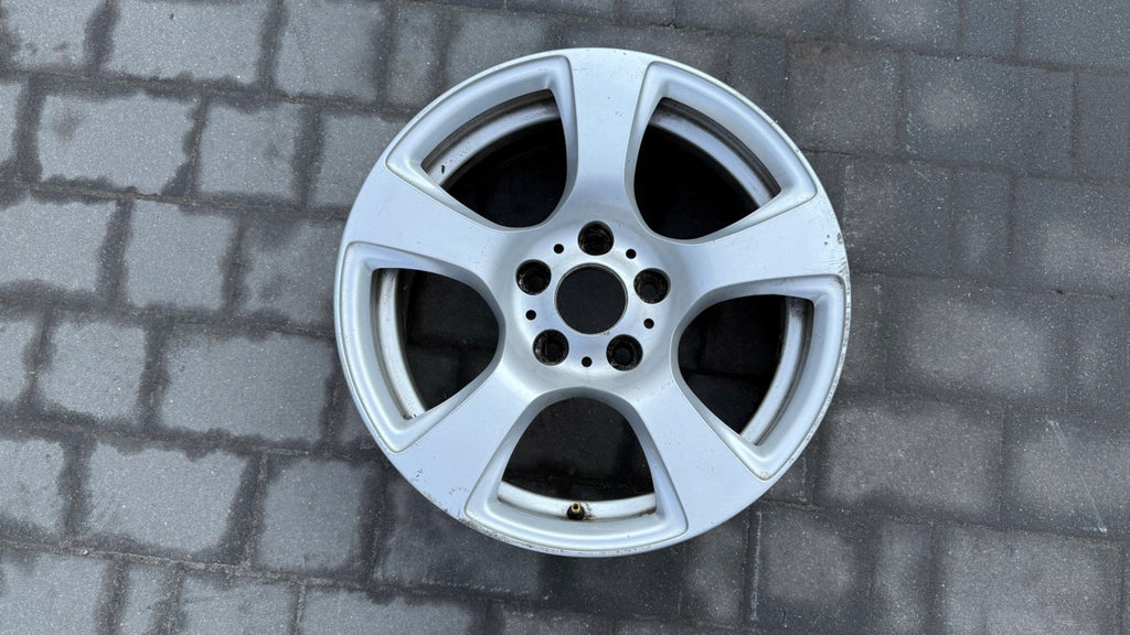 1x Alufelge 17 Zoll 8.0" 5x120 34ET Glanz Silber 6770239 BMW Rim Wheel FEL8465438945hw