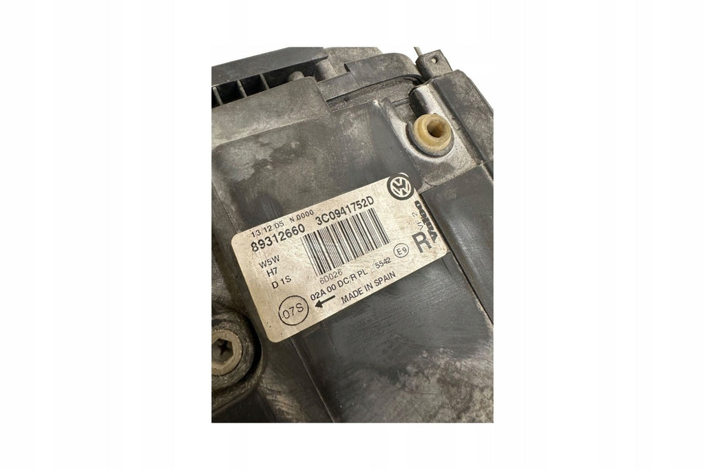 Frontscheinwerfer VW Passat 89312660 3C0941752D Rechts Scheinwerfer Headlight SCH7761474500uz