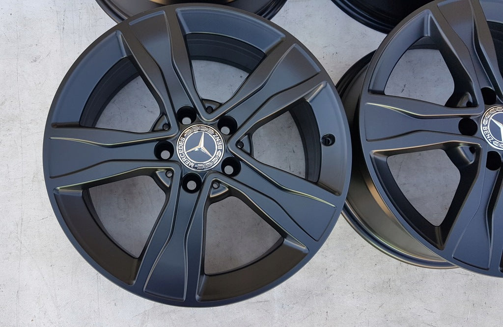 4x Alufelge 17 Zoll 7.0" 5x112 48 5ET A2054010800 Mercedes-Benz W205 Rim Wheel FEL5909445125gg