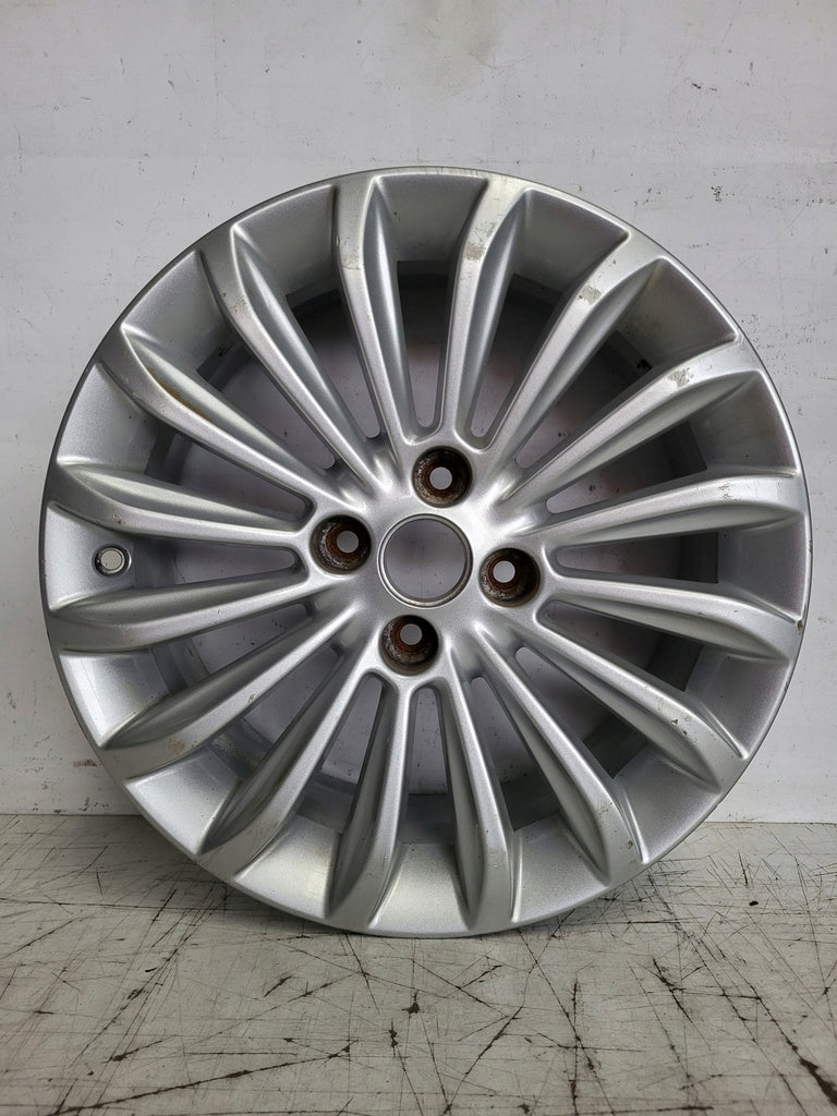 1x Alufelge 16 Zoll 6.5" 4x100 40ET Glanz Silber 0P071 Opel Corsa Rim Wheel