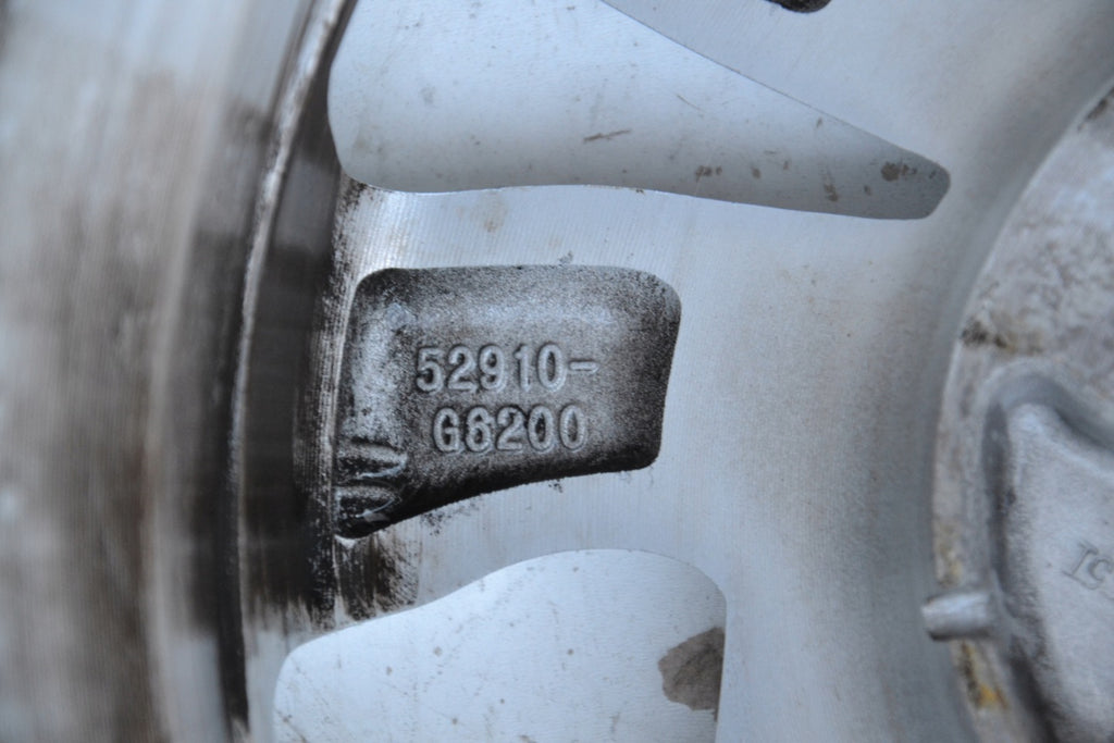 1x Alufelge 14 Zoll 5.5" 4x100 45ET Glanz Silber 52910-G6200 Kia Picanto FEL1244097547uy